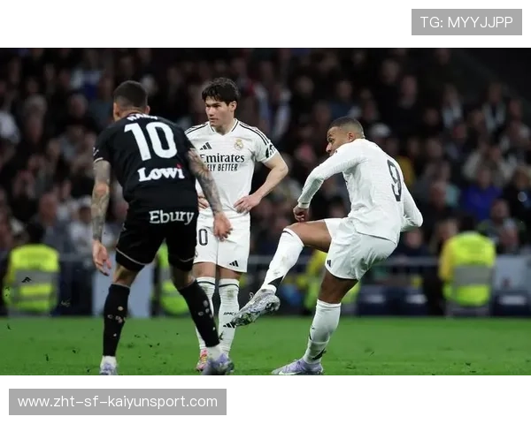 姆巴佩伯纳乌禁区推射得分，皇马锁定西甲榜首领先五个积分点